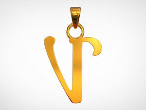 nautilus pompilius font v pendant Modello 3D