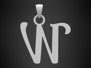 nautilus pompilius font w pendant 3D-Modell