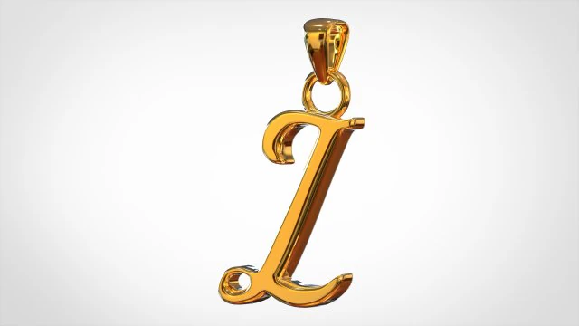 nautilus pompilius font z pendant 3D Model .c4d .max .obj .3ds .fbx .stl .blend 