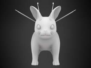 monarch bunnyfly Modelo 3D