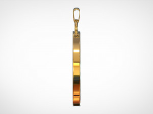 half-life 1 logo pendant 3D Model