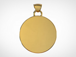 half-life 1 logo pendant 3D Model