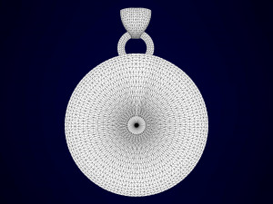 half-life 1 logo pendant 3D Model