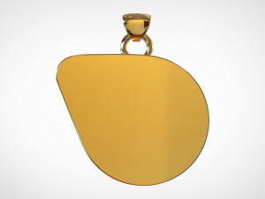 half-life 3 logo pendant 3D Model