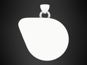 half-life 3 logo pendant 3D Model