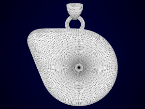 half-life 3 logo pendant 3D Model