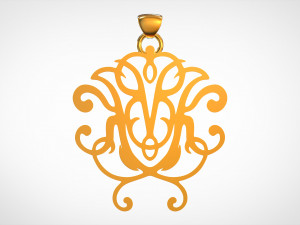 ornament pendant 3D Модель
