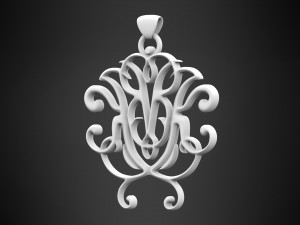 ornament pendant 3D Модель