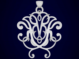 ornament pendant 3D Модель