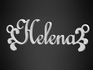 helena pendant 3D Model