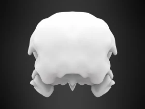 hippogriff skull 3D Model