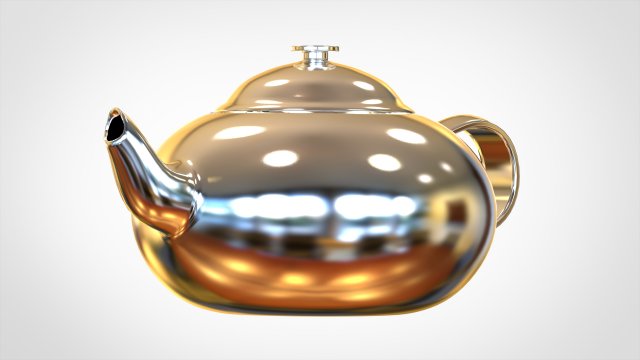 teapot Modelo 3D .c4d .max .obj .3ds .fbx .stl .blend 