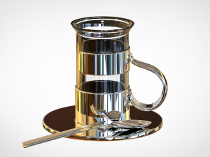 cup set Modèle 3D