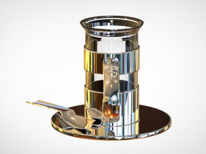 cup set Modèle 3D
