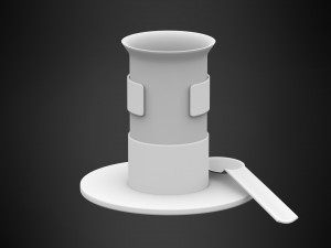 cup set Modèle 3D