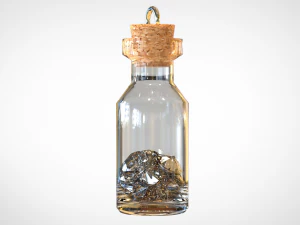 bottle pendant 3D Model
