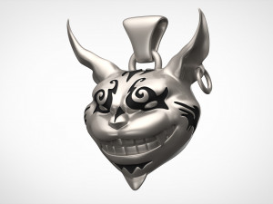 cheshire cat pendant 3D-Modell