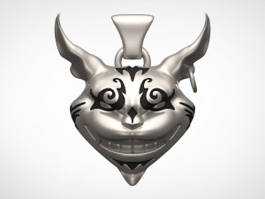 cheshire cat pendant Modèle 3D