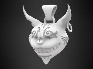 cheshire cat pendant Modèle 3D