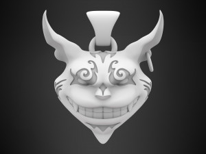 cheshire cat pendant Modèle 3D