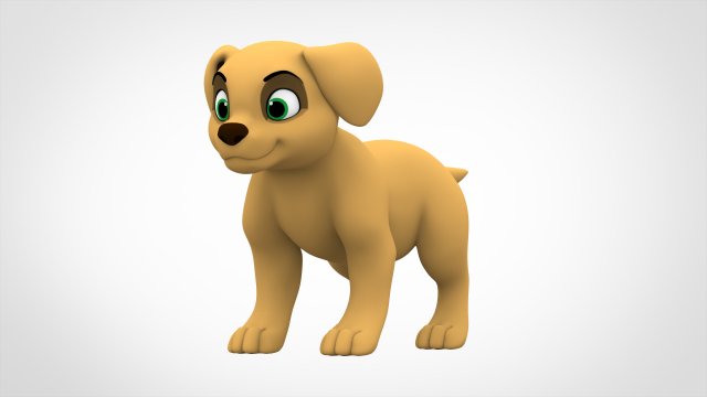 Labrador Puppy 3dモデル In 犬 3dexport