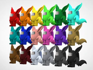 unter uns Werw&ouml;lfe Rudel 3D Modell