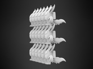 among us werewolfs pack 3D Model