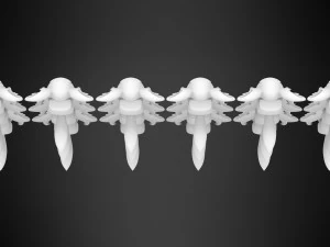 among us werewolfs pack 3D Model