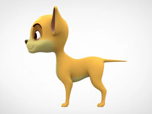 chihuahua puppy 3D Model