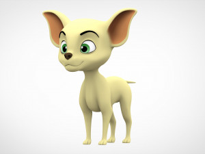 chihuahua puppy 3D Model