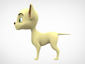 chihuahua puppy 3D-Modell