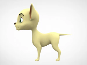 chihuahua puppy 3D Model