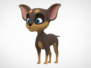 chihuahua puppy 3D Model