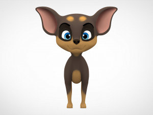 chihuahua puppy 3D Model