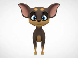 chihuahua puppy 3D Model