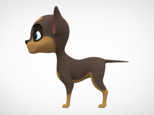 chihuahua puppy 3D Model