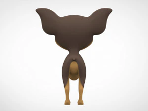 chihuahua puppy 3D Model