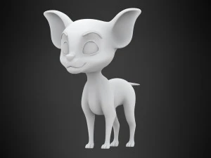 chihuahua puppy 3D Model