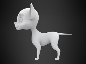chihuahua puppy 3D Model