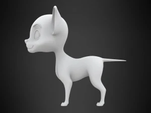 chihuahua puppy 3D Model