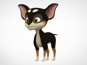 chihuahua puppy 3D Model