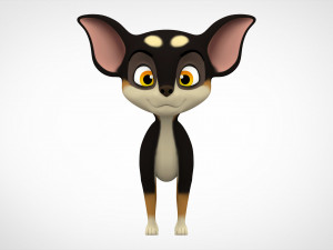 chihuahua puppy 3D मॉडल