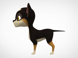 chihuahua puppy 3D मॉडल
