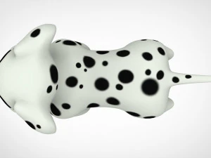 dalmatian puppy 3D Model