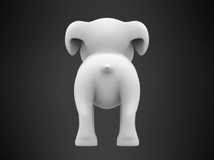 dalmatian puppy 3D Model