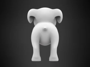 dalmatian puppy 3D Model