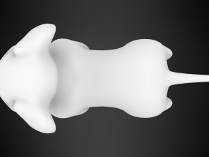 dalmatian puppy 3D Model