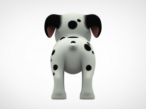 dalmatian puppy 3D-Modell