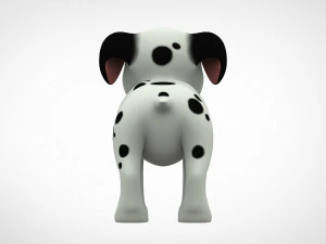 dalmatian puppy 3D Model