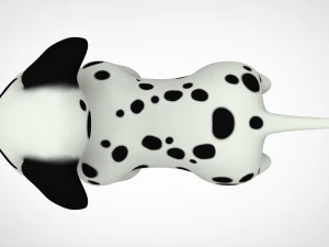 dalmatian puppy 3D Model